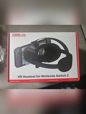 Black VR Headset for Nintendo Switch 2